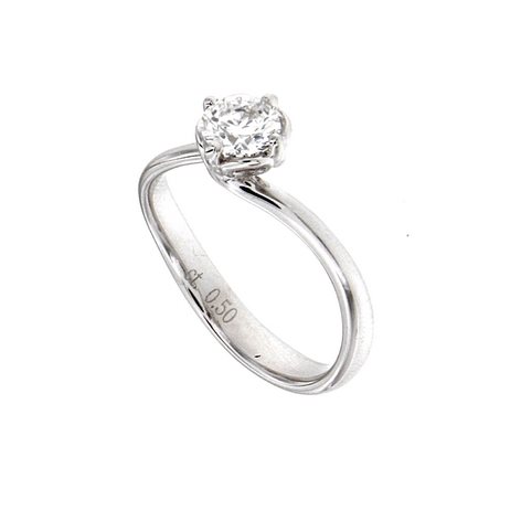 Anello Golay Donna Rugiada in Oro bianco Diamante 0.50 Ct ASL006WDI 0.50 G SI1 - ASL006WDI 0.50 G SI1